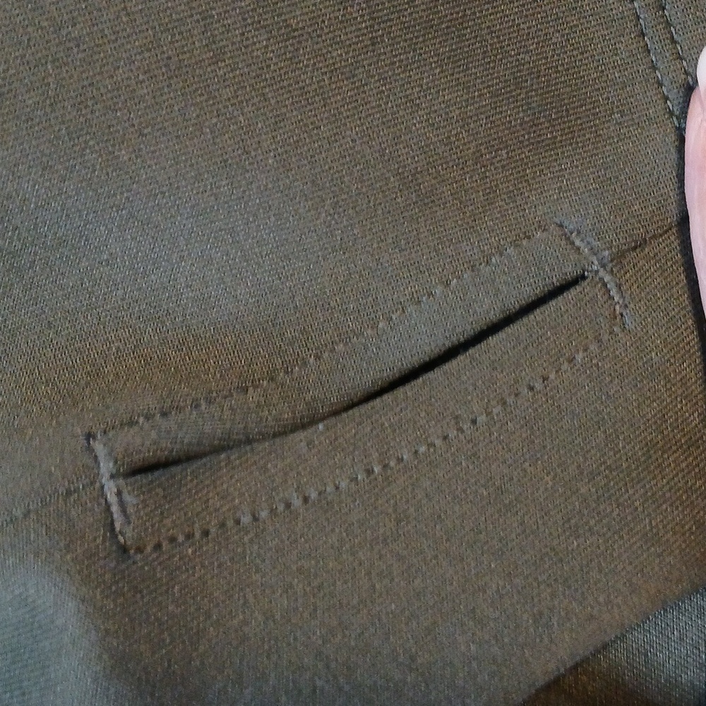 Aday Stretch Pullover Mock Neck Half Zip Thumbhol… - image 6